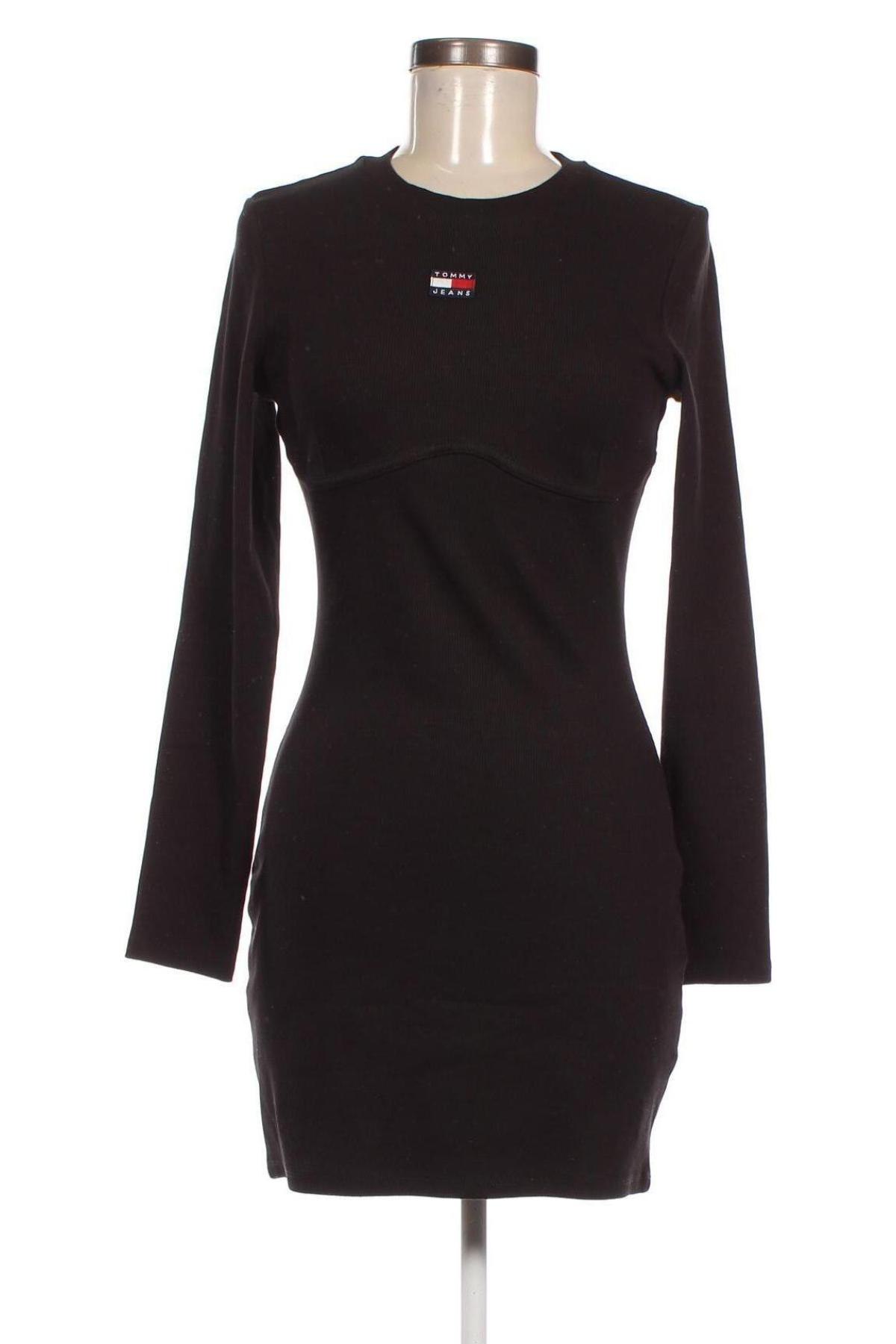 Rochie Tommy Jeans, Mărime L, Culoare Negru, Preț 513,16 Lei