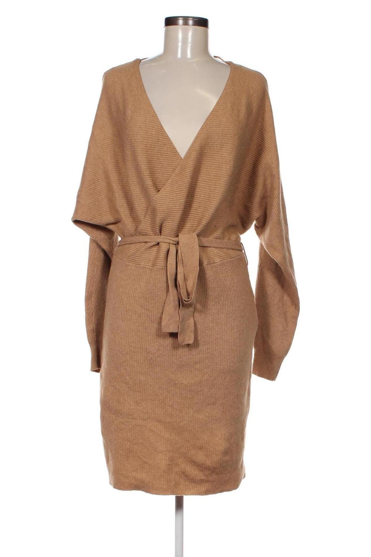 Kleid Vero Moda, Größe XL, Farbe Beige, Preis 8,49 €