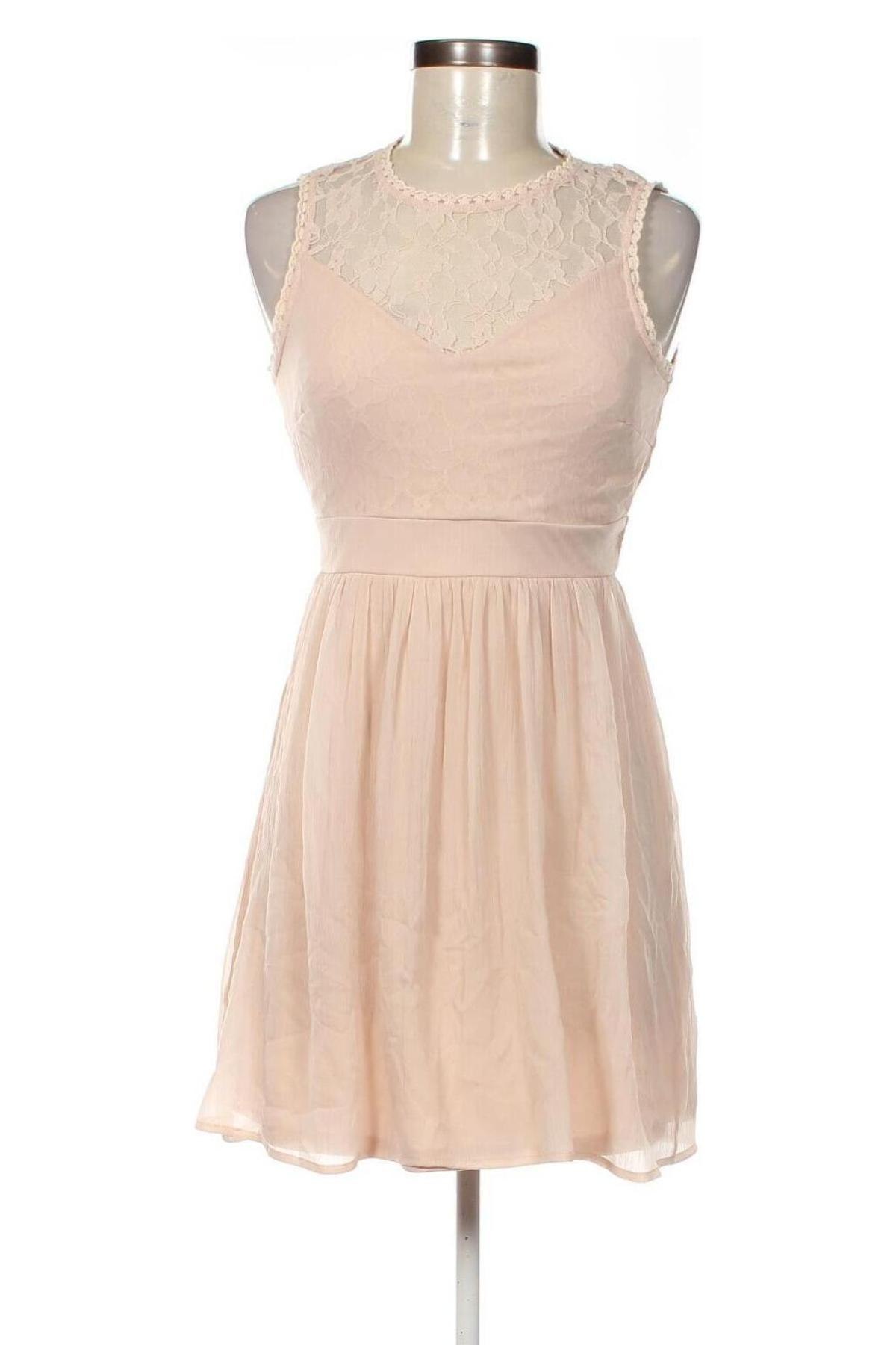 Kleid Vero Moda, Größe XS, Farbe Beige, Preis € 18,79