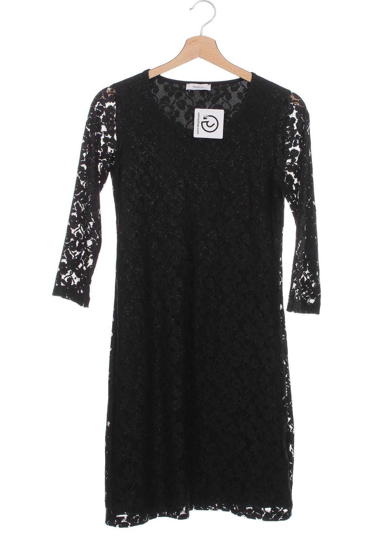 Kleid Yessica, Größe XS, Farbe Schwarz, Preis € 2,49