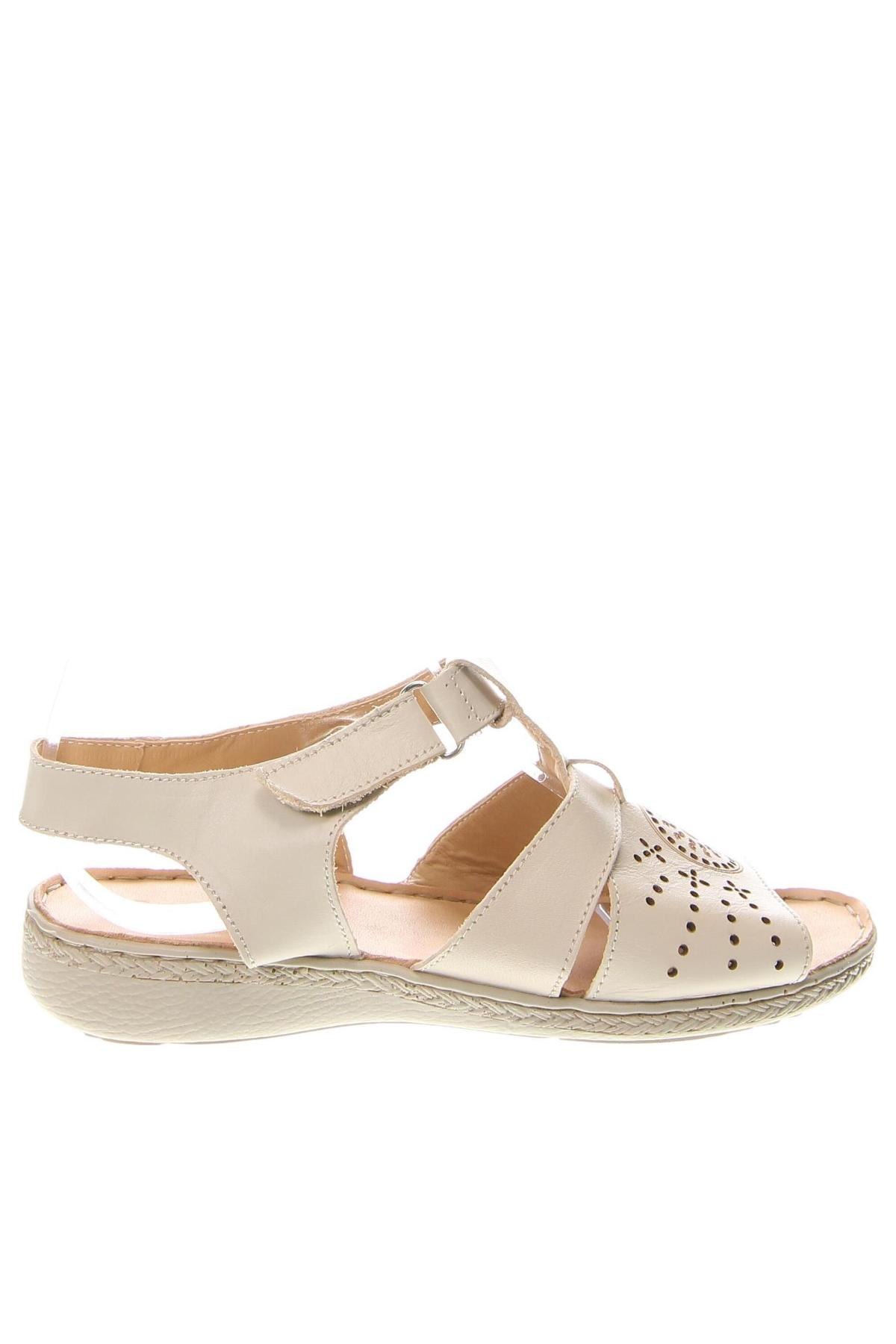 Sandalen, Größe 39, Farbe Ecru, Preis € 31,39