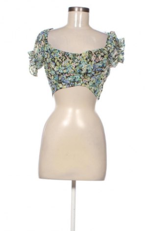 Damen Shirt Bershka, Größe L, Farbe Mehrfarbig, Preis 7,99 €