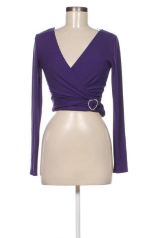 Bluză de femei Bershka, Mărime S, Culoare Mov, Preț 64,99 Lei