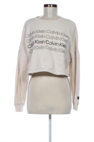 Дамска блуза Calvin Klein, Размер S, Цвят Екрю, Цена 68,43 лв.