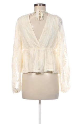 Damen Shirt Gina Tricot, Größe M, Farbe Ecru, Preis € 32,99