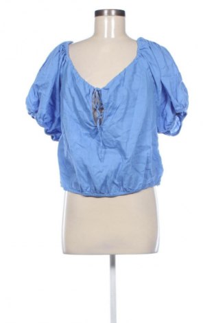 Bluzka damska H&M, Rozmiar L, Kolor Niebieski, Cena 43,68 zł