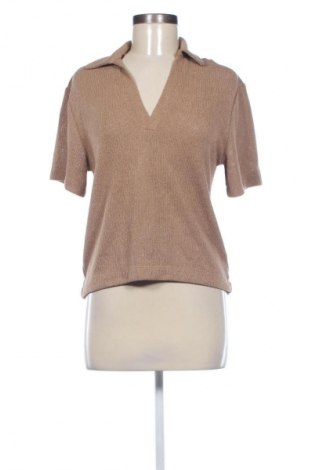Дамска блуза H&M, Размер XS, Цвят Бежов, Цена 19,55 лв.