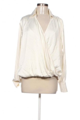 Bluzka damska H&M, Rozmiar L, Kolor ecru, Cena 23,99 zł