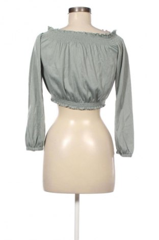 Дамска блуза H&M Divided, Размер S, Цвят Зелен, Цена 19,99 лв.