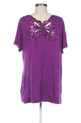 Damen Shirt Kaleidoscope, Größe XL, Farbe Lila, Preis 31,71 €