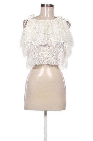 Damen Shirt Monki, Größe XS, Farbe Ecru, Preis 6,14 €