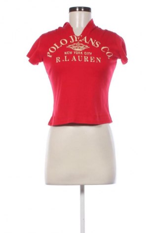Damen Shirt Polo Jeans Company by Ralph Lauren, Größe S, Farbe Rot, Preis 34,78 €