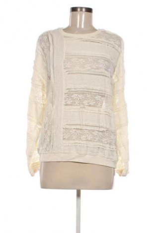 Bluzka damska Pull&Bear, Rozmiar L, Kolor ecru, Cena 62,99 zł