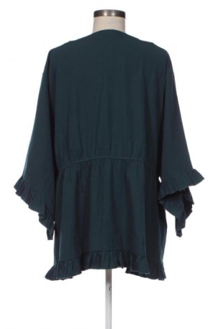 Bluzka damska SHEIN, Rozmiar 4XL, Kolor Zielony, Cena 43,68 zł
