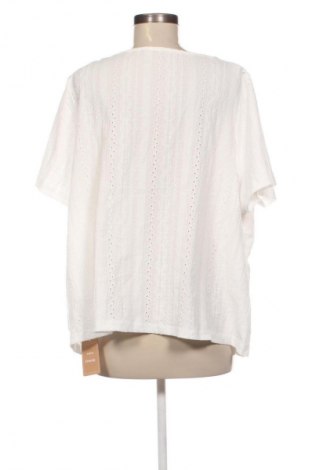 Damen Shirt SHEIN, Größe 4XL, Farbe Weiß, Preis 16,99 €
