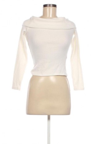 Damen Shirt Stradivarius, Größe M, Farbe Weiß, Preis € 14,45