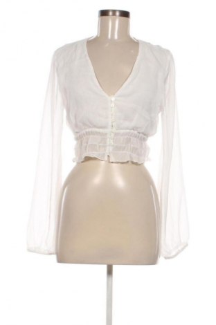 Bluzka damska Stradivarius, Rozmiar L, Kolor Biały, Cena 62,99 zł