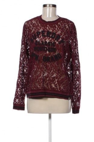 Bluză de femei Superdry, Mărime L, Culoare Roșu, Preț 81,28 Lei