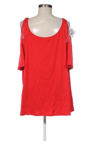 Γυναικεία μπλούζα Unbranded, Μέγεθος 4XL, Χρώμα Κόκκινο, Τιμή 9,72 €