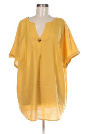 Bluzka damska Unbranded, Rozmiar 3XL, Kolor Żółty, Cena 81,99 zł