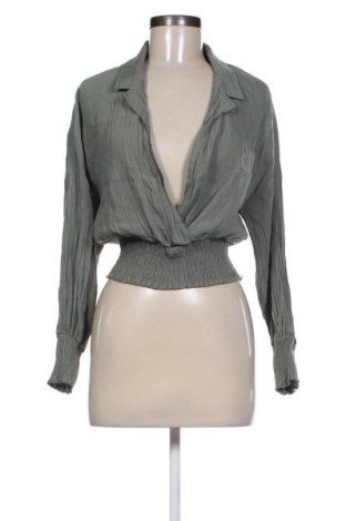 Bluză de femei Zara, Mărime M, Culoare Verde, Preț 192,50 Lei