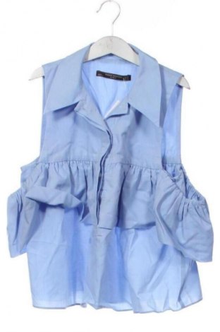 Dámská halenka Zara Trafaluc, Velikost XS, Barva Modrá, Cena  253,00 Kč