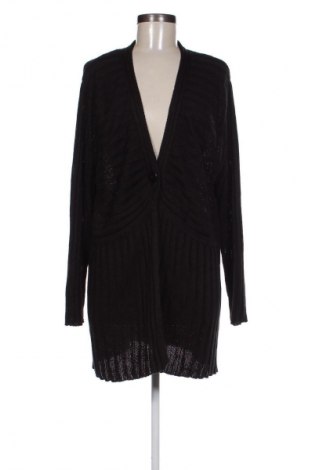 Damen Strickjacke Gina Laura, Größe XXL, Farbe Schwarz, Preis € 20,97
