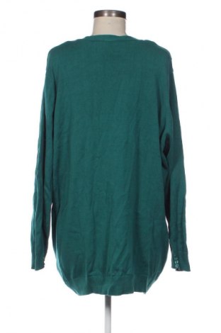 Damski kardigan Maxi Blue, Rozmiar 3XL, Kolor Zielony, Cena 66,67 zł