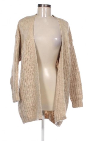 Damen Strickjacke Zara, Größe S, Farbe Beige, Preis 18,99 €