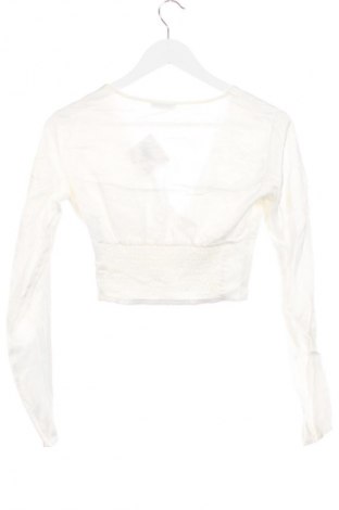 Damenbluse Bershka, Größe XS, Farbe Weiß, Preis € 17,99