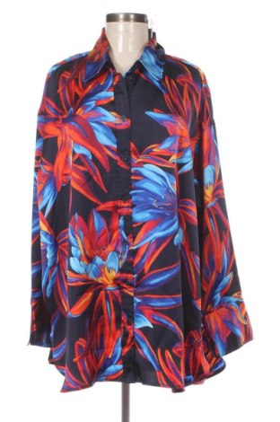 Γυναικείο πουκάμισο H&M, Μέγεθος 5XL, Χρώμα Πολύχρωμο, Τιμή 15,99 €