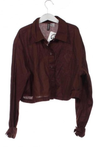 Cămașă de femei H&M Divided, Mărime XS, Culoare Maro, Preț 65,79 Lei