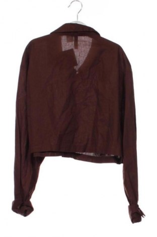 Cămașă de femei H&M Divided, Mărime XS, Culoare Maro, Preț 65,79 Lei