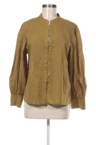Cămașă de femei Massimo Dutti, Mărime S, Culoare Verde, Preț 144,74 Lei