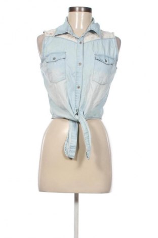 Damenbluse Terranova, Größe M, Farbe Blau, Preis 12,79 €