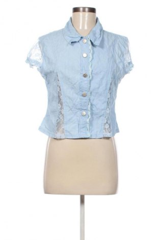 Damenbluse Unbranded, Größe L, Farbe Blau, Preis € 10,00