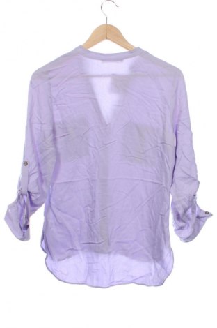 Damenbluse Zara, Größe XS, Farbe Lila, Preis 18,99 €