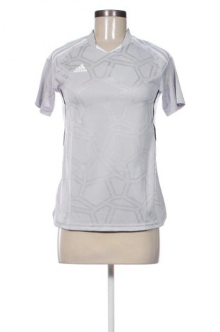 Γυναικείο t-shirt Adidas, Μέγεθος XS, Χρώμα Γκρί, Τιμή 39,99 €