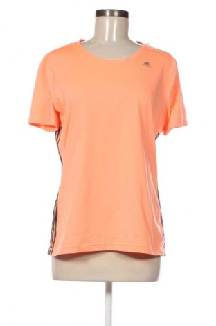 Γυναικείο t-shirt Adidas, Μέγεθος L, Χρώμα Πορτοκαλί, Τιμή 7,99 €