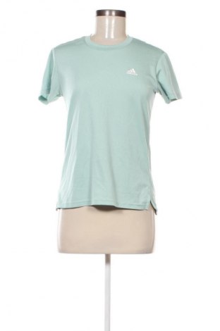 Damen T-Shirt Adidas, Größe M, Farbe Grün, Preis 18,99 €