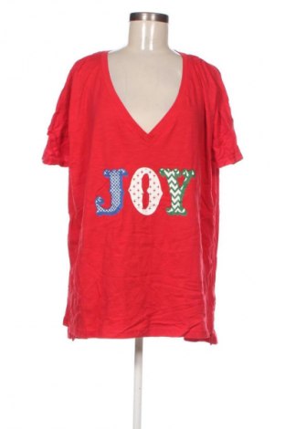 Damen T-Shirt Avella, Größe XL, Farbe Rot, Preis 11,99 €