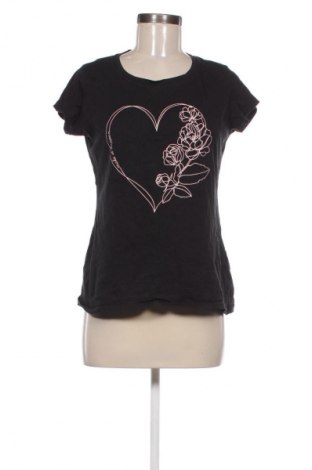 Γυναικείο t-shirt Beloved, Μέγεθος XL, Χρώμα Μαύρο, Τιμή 8,70 €
