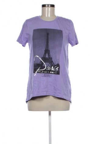 Damen T-Shirt Blind Date, Größe M, Farbe Lila, Preis 11,99 €