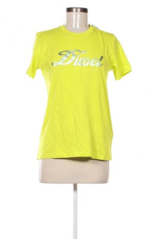 Tricou de femei Diesel, Mărime M, Culoare Verde, Preț 496,99 Lei