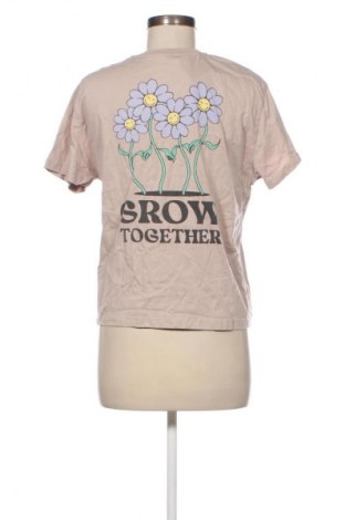 Damski T-shirt Even&Odd, Rozmiar XS, Kolor Popielaty róż, Cena 82,99 zł
