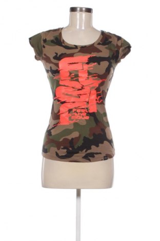 Damen T-Shirt Flair, Größe XS, Farbe Mehrfarbig, Preis 8,70 €