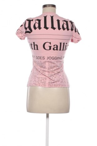 Γυναικείο t-shirt Galliano, Μέγεθος M, Χρώμα Ρόζ , Τιμή 47,06 €