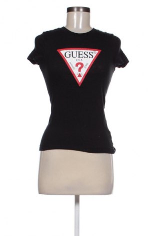 Damski T-shirt Guess, Rozmiar XS, Kolor Czarny, Cena 73,55 zł