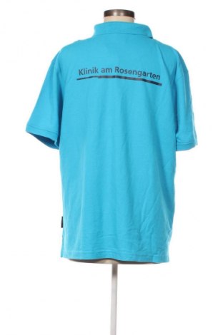 Γυναικείο t-shirt James & Nicholson, Μέγεθος 3XL, Χρώμα Μπλέ, Τιμή 12,99 €
