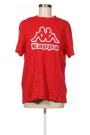 Damski T-shirt Kappa, Rozmiar L, Kolor Czerwony, Cena 59,99 zł